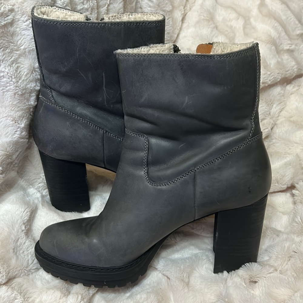 Luck Brand Bajax Leather Boots size 8.5 FREE SHIPPING